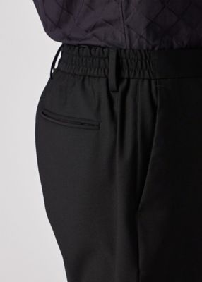 2WAYストレッチ 1タックテーパードパンツ（253152056Z