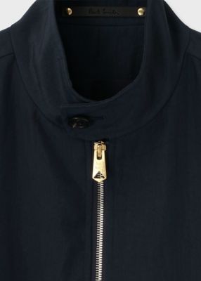 Paul Smith COLLECTION ブラック ショートブルゾン　メンズ ブロークンチェック ショートブルゾン ｜ポール・スミス