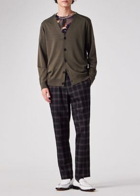 美品 エンフォルド クラシカルチェック ドレープテーパードトラウザーパンツ 38 美品 エンフォルド クラシカルチェック ドレープテーパード