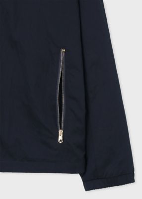 じ*）様 Paul Smith 19ss スタンドカラー ジャケット クラシックチェック スタンドカラーブルゾン（ネイビー） ｜ポール・スミス