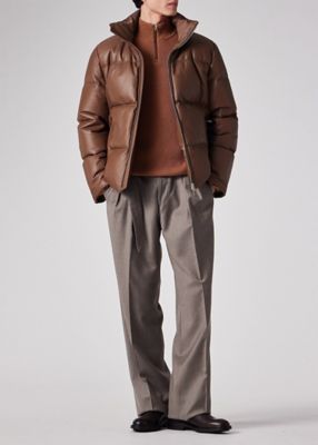 シープスキン レザーダウンジャケット（253165480YLB