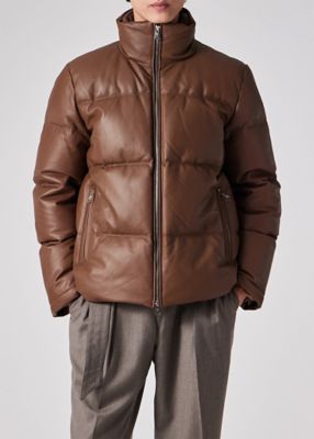 シープスキン レザーダウンジャケット（253165480YLB