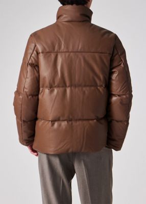 シープスキン レザーダウンジャケット（253165480YLB