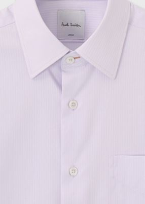 ⭐︎美品⭐︎【Paul Smith】ストライプ切り替えシャツワンピース 美品】ポールスミス ロングシャツワンピース ストライプ 38 近年