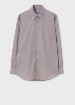 ＜Paul Smith (Men)＞ヘアラインストライプ　ボタンダウン　ドレスシャツ（２５３２０７８０７ＰＲＸ）