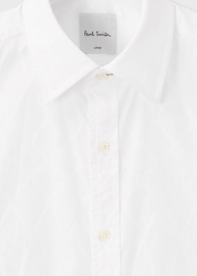 セール！新作！paul smithの高級　名作シャツ ネオ ゴシック ジャカード ドレスシャツ