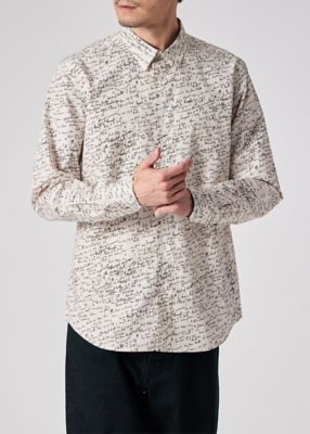 Slide Notes” プリントシャツ（253303006LN