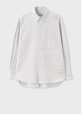 アーティストストライプ エンブロイダリー シャツ