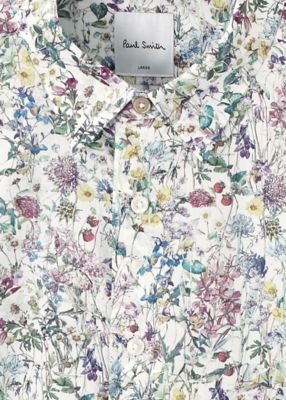 Liberty Floral” プリントシャツ