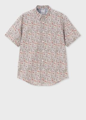 Paul Smith (Men)/ポール・スミス ”Ｇａｒｄｅｎ　Ｆｌｏｒａｌ”　半袖シャツ（２５３３５６１２７Ｙ）