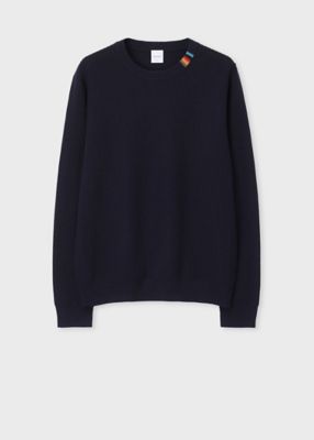 マルチカラーリブ クルーネックニット（253401547Z