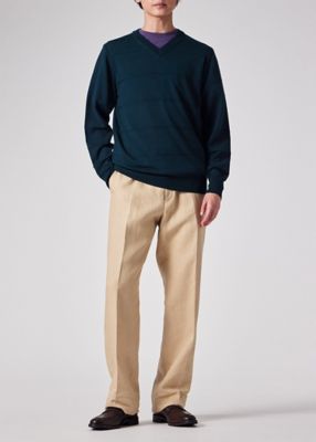 PaulSmith ネイビー Vネックセーター L 楽天市場】ポールスミス（ニット・セーター｜トップス）：メンズ