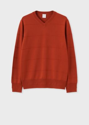 PaulSmith ネイビー Vネックセーター L PaulSmith ネイビー Vネックセーター L アウトレット ストア