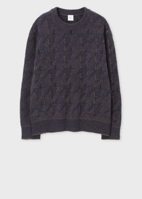 Paul Smith グラデーション ハウンドトゥース ニット / ポールスミス Paul Smith グラデーション ハウンドトゥース ニット / ポールスミス