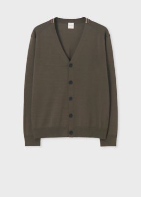 定価：39,600円 saby （サバイ） ニット　カーディガン 黒 3 【L】 ポリエステルニット両畦ショールカーデ｜メンズファッション通販