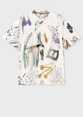 【超美品/お値下げ中】Paul Smith 子供用シャツ（90cm） スプレーロゴ長袖シャツ(90cm アイボリー): キッズ - ナルミヤ