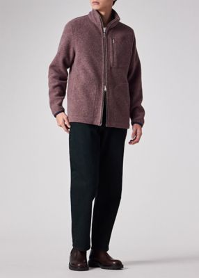 ボアフリース ジップアップブルゾン（253508679Z） | Paul