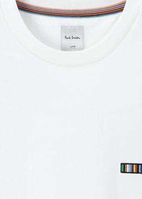 PaulSmith ポールスミスSignature Stripe Bar黒ロンT Paul Smith｜