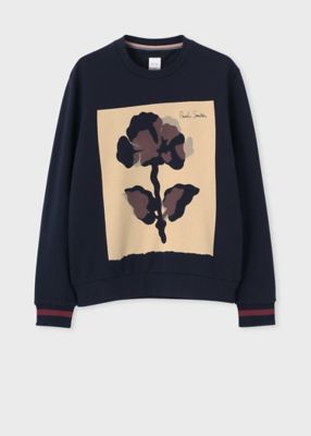 ＜Paul Smith (Men)＞”Ｂｉｇ　Ｆｌｏｗｅｒ”　スウェット（２５３５６１３０２Ｓ）