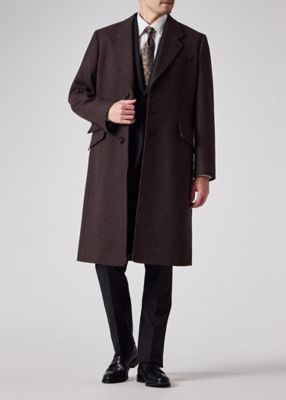 ※送料無料※【新作ポールスミス】 チェスターコート　ロングコート大丸梅田店購入品 ウールカルゼ チェスターコート（25362240020） | Paul