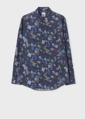 ジオメトリックボタニカル シャツ（253641901U） | Paul