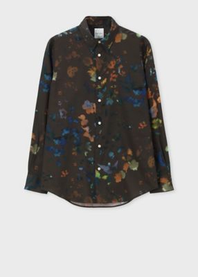 ＜Paul Smith (Men)＞”Ｄｒｅａｍｓｃａｌｅ　Ｐｌａｃｅｍｅｎｔ”　シャツ（２５３６４４９０１Ｕ）