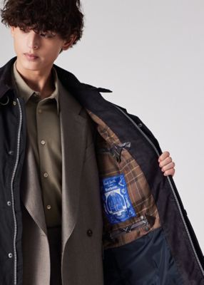 【新品未使用】Paul Smith 16SS ジャケット 【S】 Paul Smith コート ジャケット Loves Barbour” Transport ピーチスキン