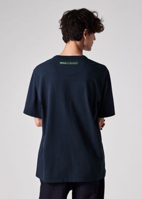 Paul Smith Loves Barbour” プリント Tシャツ