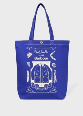 Paul Smith Loves Barbour” トートバッグ