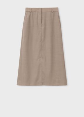 Paul Smith (Women)/ポール・スミス ウィメンズ　クリスプウール　Ａラインスカート（２５５００１２８４Ｓ）