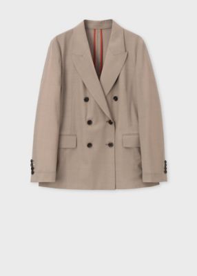 ＜Paul Smith (Women)＞ウィメンズ　クリスプウール　ダブルジャケット（２５５００１３６９ＪＡ）
