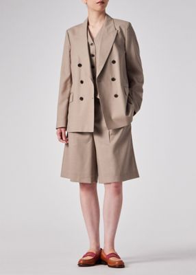 ウィメンズ クリスプウール ダブルジャケット（255001369JA