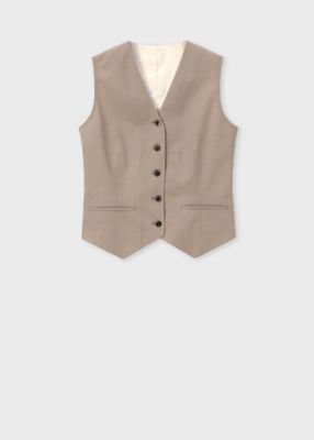 ＜Paul Smith (Women)＞ウィメンズ　クリスプウール　ベスト（２５５００１３８８Ｊ）