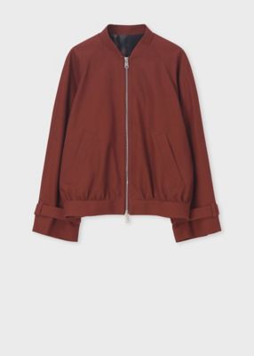 ウィメンズ ウールライク ドレープ ワイドブルゾン