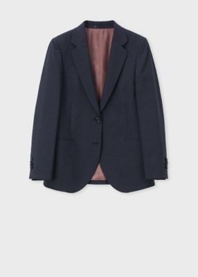 【未使用に近い】ポールスミスロンドン　テーラードジャケット　ウール　ネイビー　M 中古・古着通販】PAUL SMITH (ポールスミス) ウールブレンド