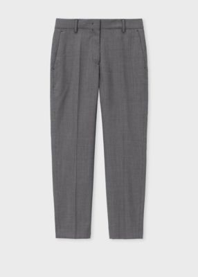 ＜Paul Smith (Women)＞ウィメンズ　マイクロ　ハウンドトゥース　テーパードパンツ（２５５０２２２６４ＴＨ）