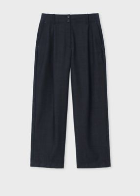 ＜Paul Smith (Women)＞ウィメンズ　デニム　ライク　ウール　パンツ（２５５０２５３６１Ｔ）
