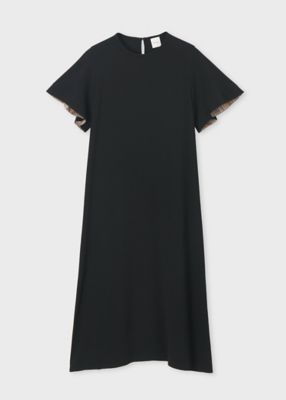 ＜Paul Smith (Women)＞ウィメンズ　バックサテン　ジョーゼット　ワンピース（２５５０３１ＤＲ１４４）