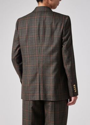 ウィメンズ クラシックガンクラブチェック ダブルジャケット