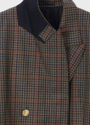 Paul Smith ターンチェック　ジャケット　サイズ38 ウィメンズ クラシックガンクラブチェック ダブルジャケット