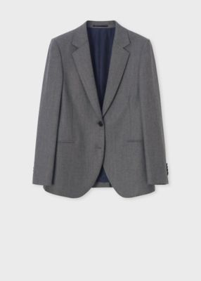 ＜Paul Smith (Women)＞ウィメンズ　カシミヤブレンド　フランネル　ジャケット（２５５０５５１１１Ｐ）