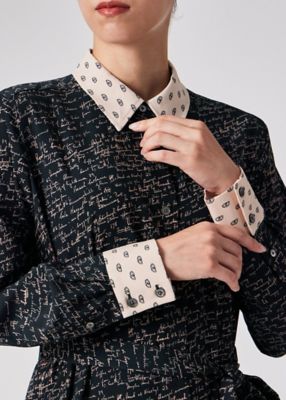 ウィメンズ ”Slide Notes” ブロッキング ワンピース