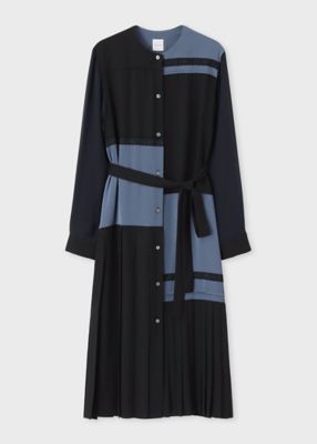 ＜Paul Smith (Women)＞ウィメンズ　カラーブロック　レース　ワンピース（２５５０５７６８１Ｄ）