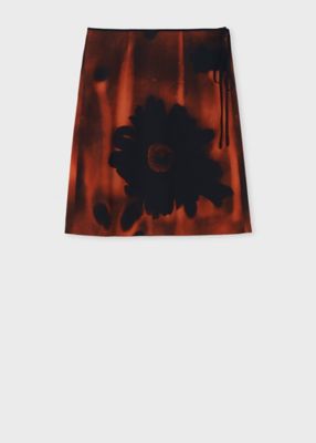＜Paul Smith (Women)＞ウィメンズ　”Ｆｉｅｌｄ　Ｆｌｏｗｅｒｓ”　スカート（２５５０５９ＳＫ０１８）