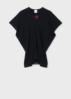 ＜Paul Smith (Women)＞ウィメンズ　ベア天竺　Ｖネックカットソー（２５５１００４０１Ｖ）