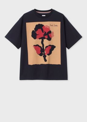 ウィメンズ　”Ｂｉｇ　Ｆｌｏｗｅｒ”　半袖Ｔシャツ（２５５１０４Ｊ２７１）