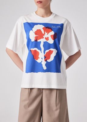 ウィメンズ　”Ｂｉｇ　Ｆｌｏｗｅｒ”　半袖Ｔシャツ（２５５１０４Ｊ２７１）