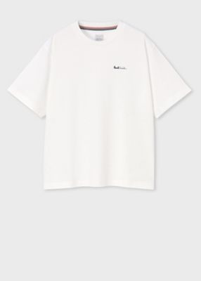 ＜Paul Smith (Women)＞ウィメンズ　バイカラーロゴ　Ｔシャツ（２５５１０５Ｊ２７１）