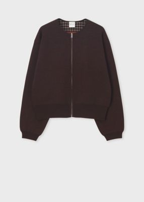 ウィメンズ ダブルフェイス ジップアップ ジャケット