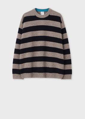 ウィメンズ コントラスト ボーダー ニット